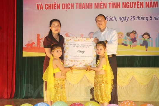 Nam Sách phát động Tháng hành động vì trẻ em
